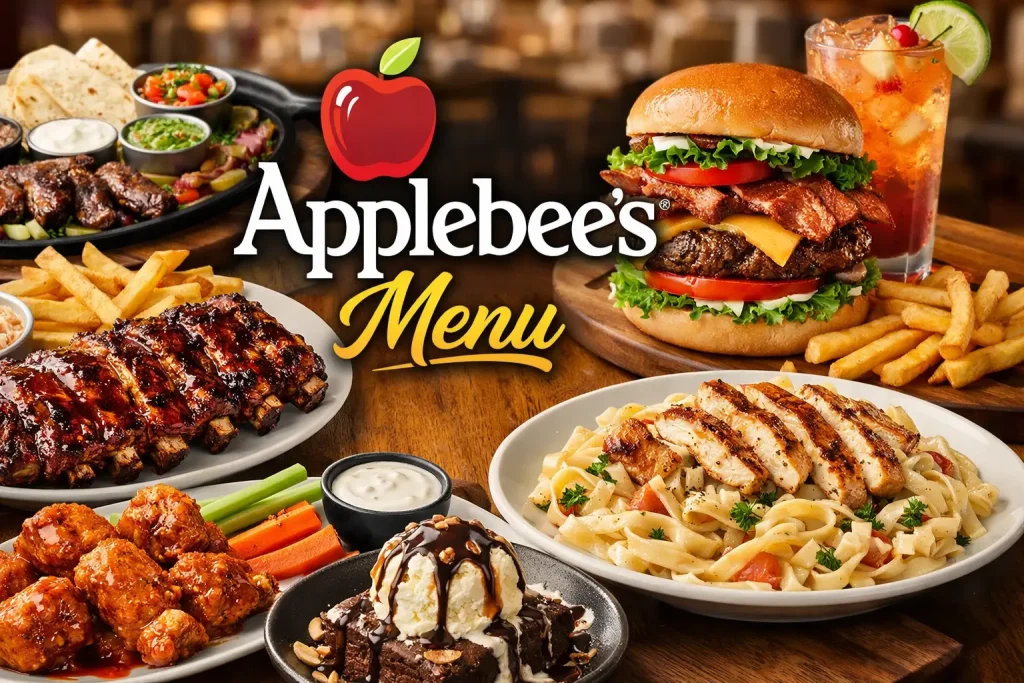 Applebees Menu